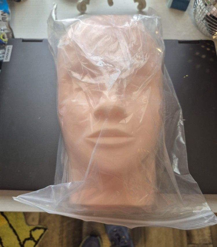 Pro Manquin Face/head makeup Training Cosmetology Practice