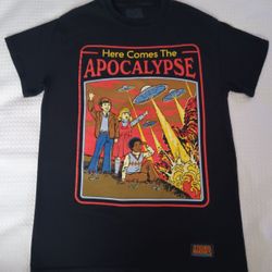 Steven Rhodes Dark Humor Shirt Men's Size Small $5