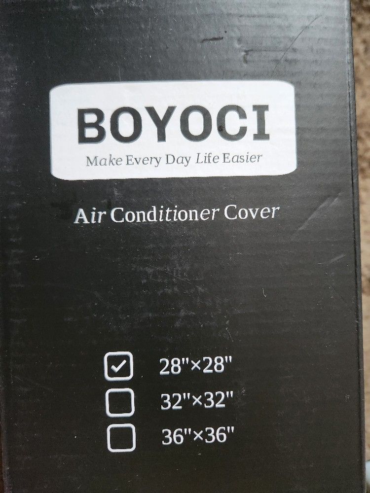 Air Conditioner Cover 28 X 28 Inch