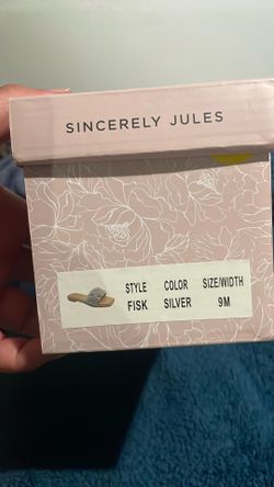 Sincerely Jules Rhinestone Sandals