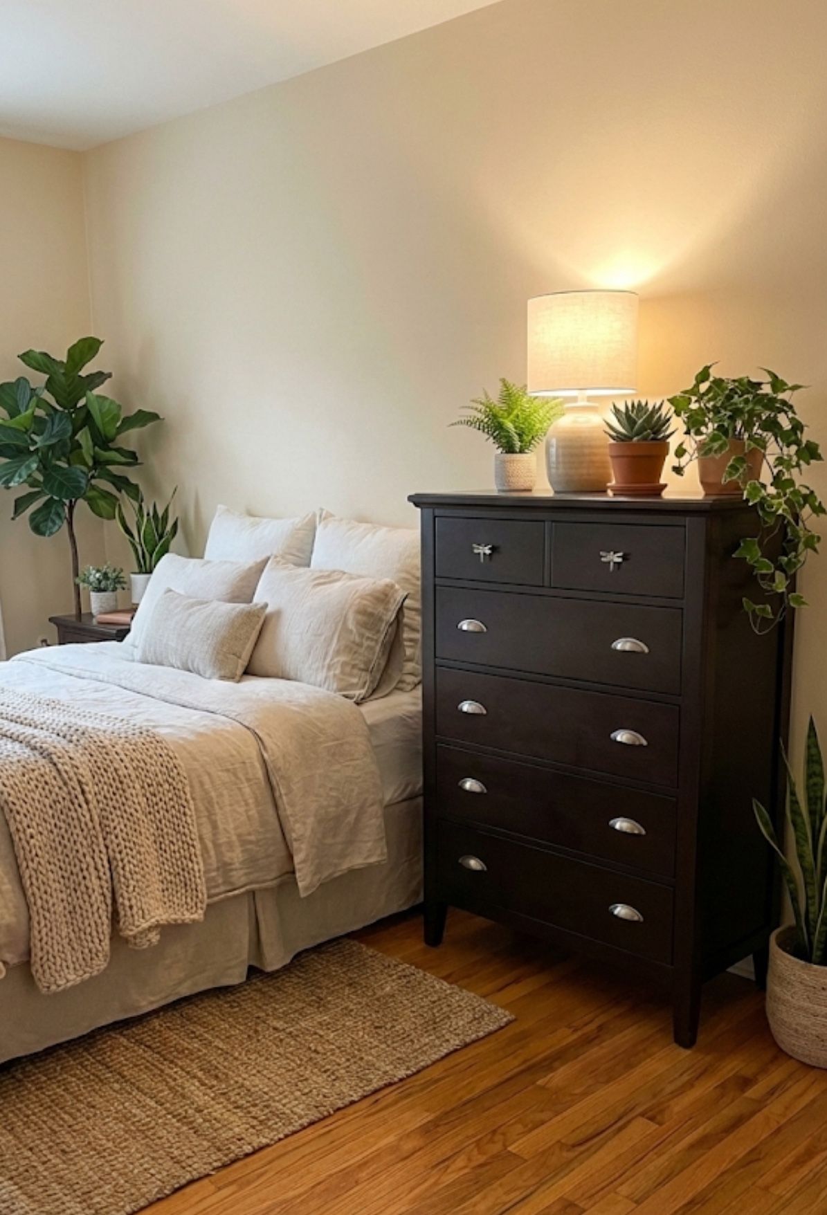 GORGEOUS DARK WOOD DRESSER