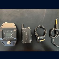 Wireless Guitar System w/ Built In Tuner For Pedalboard 