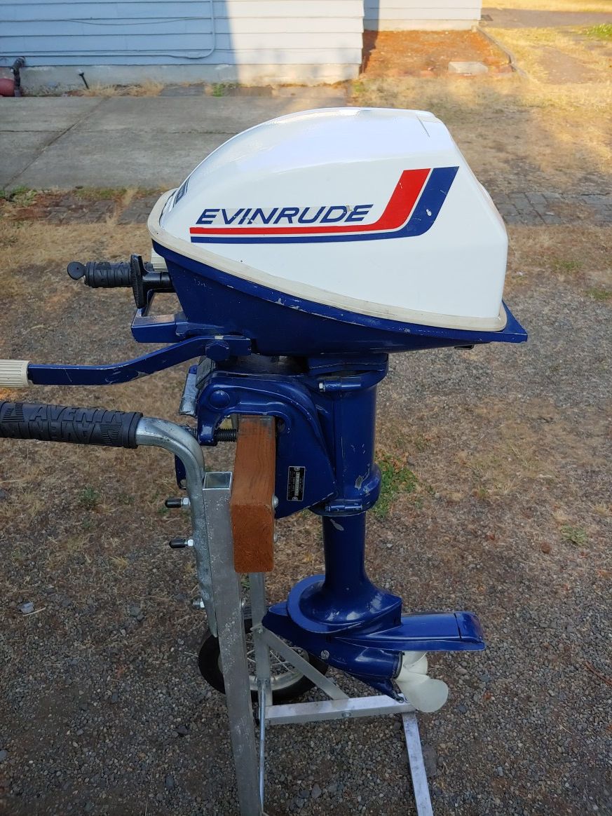 Evinrude Lightwin 4hp 2 stroke outboard