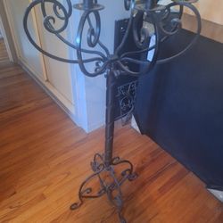 Wrought Iron Candelabra