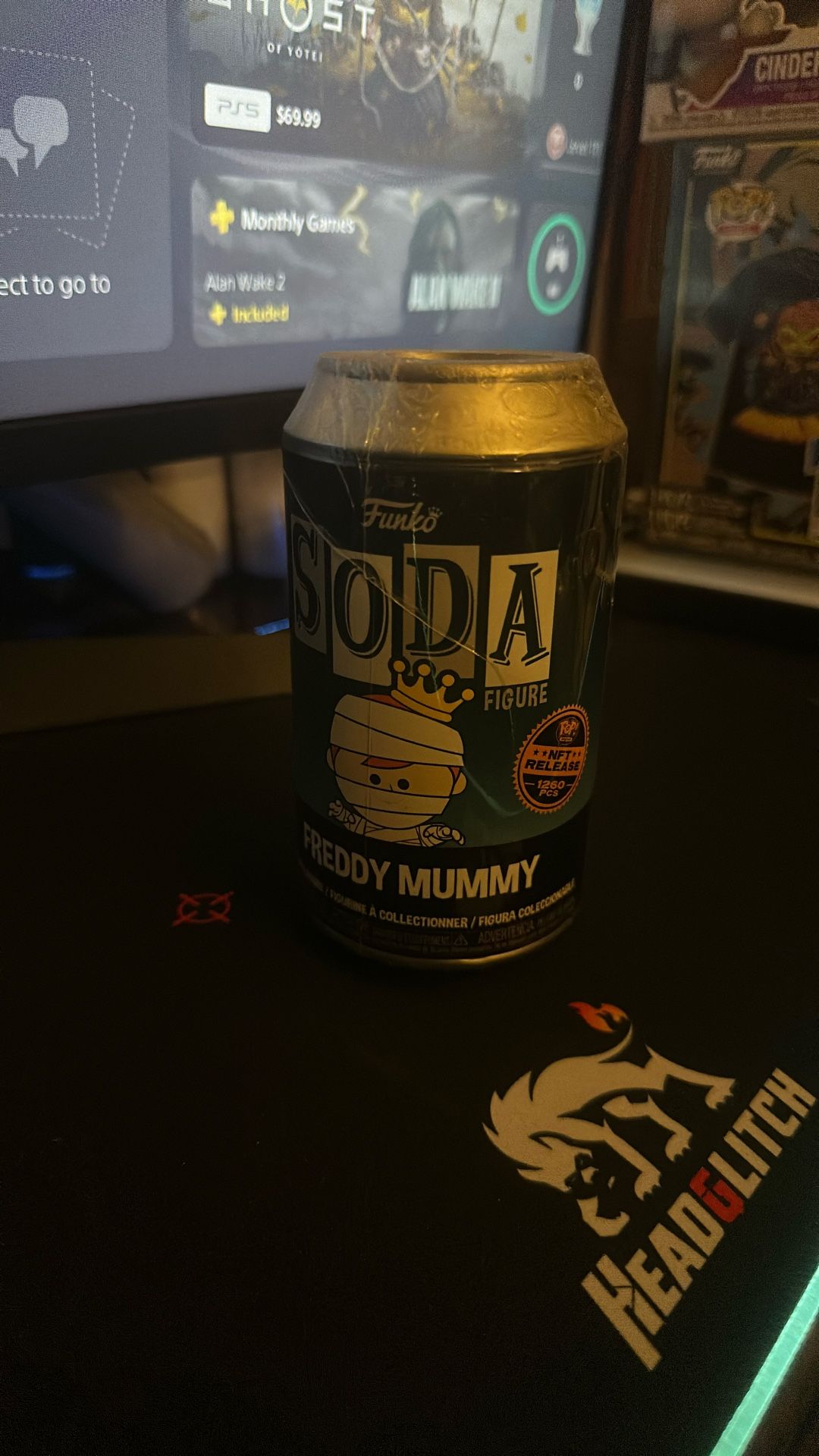 Funko Soda Figure Freddy MUMMY 1250 PIECES NFT RELEASE
