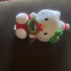 Hello kitty Christmas Plushie