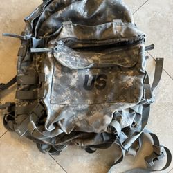 U.S. Army Issue ACU Assault 3 Day Backpack, Used