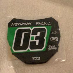 Brand New Ebike Number Plate Decal