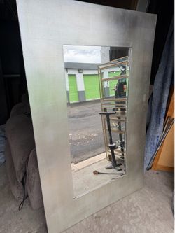 4.5ft silver mirror