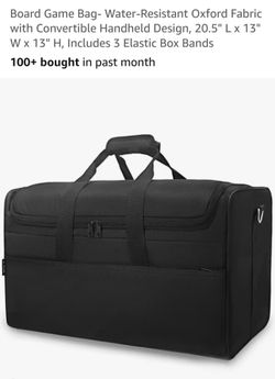 Board Game Bag New