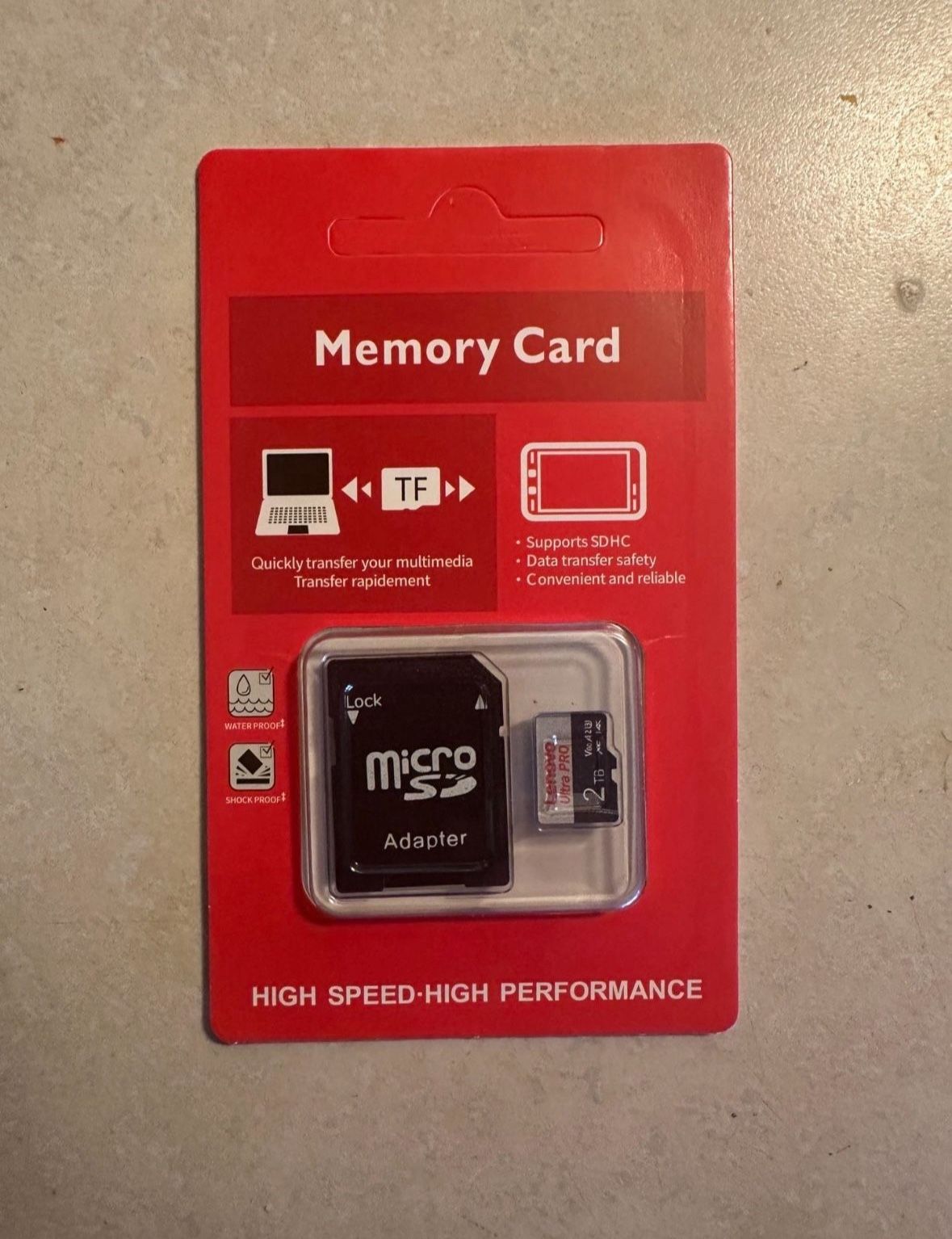 2Tb LENOVO SD Card - PERFECT 4 GAMING