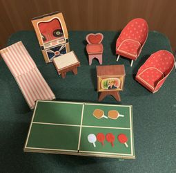 1963 IDEAL Tammy Cardboard House EXTRAS* sold separately*