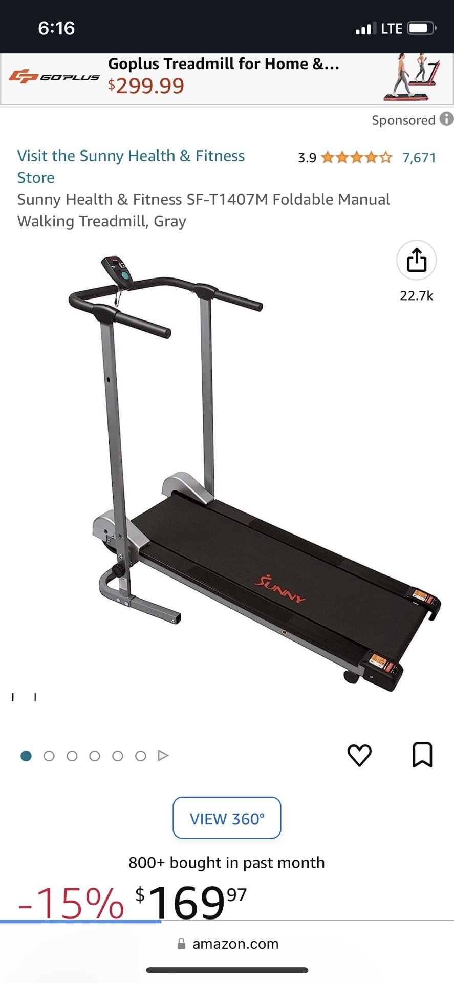 Manuel Treadmill
