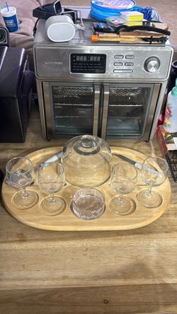 Charcuterie/wine set