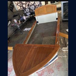 Boat Wood Bed Twin Size 