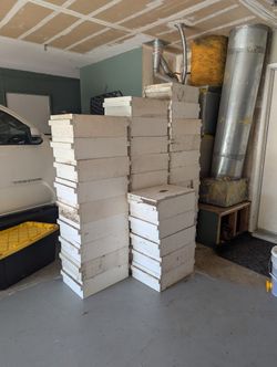 8 Frame 6 Inch Honey Supers