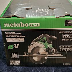 Metabo HPT 18V Cordless 6-1/2 in. Circular Saw 