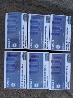36 NEW Fil-fresh faucet replacement filter