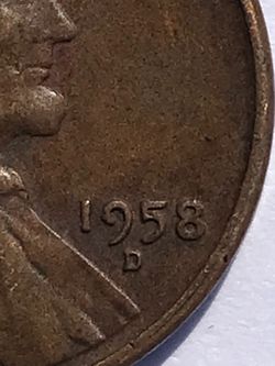 1958D ddo penny