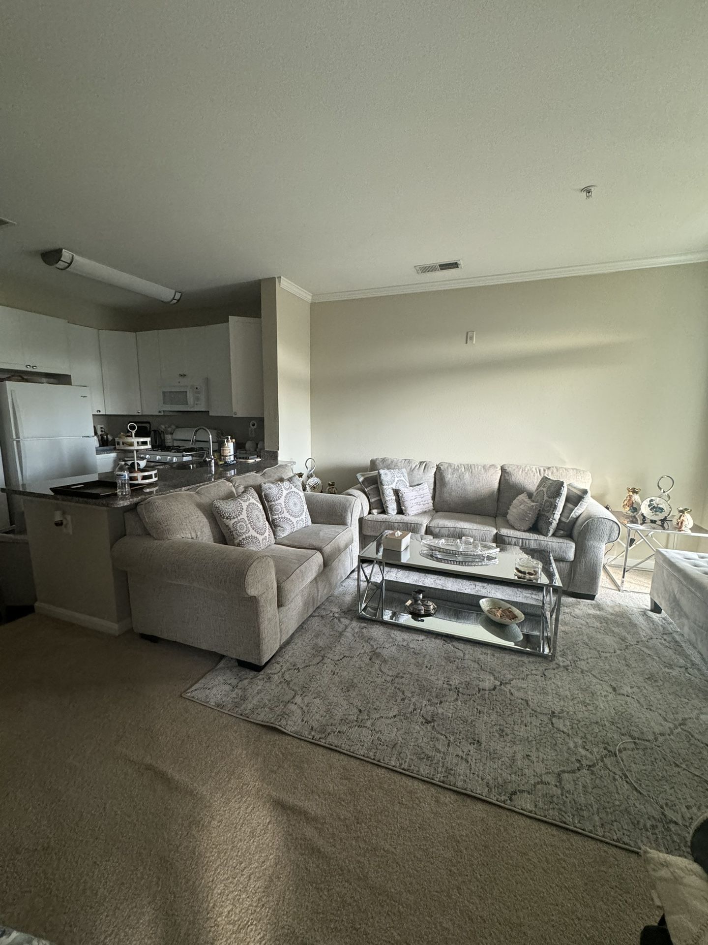 Sofa Set With Three Set Coffee Table