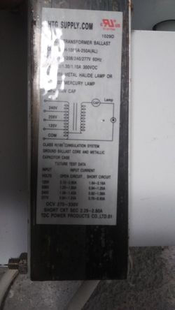 MH Grow light