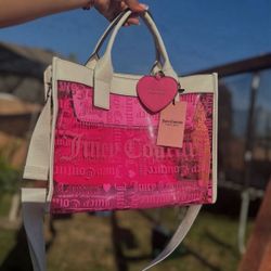 JUICY COUTURE HEART TOTE Bag + SMALL HANDBAG💌✨