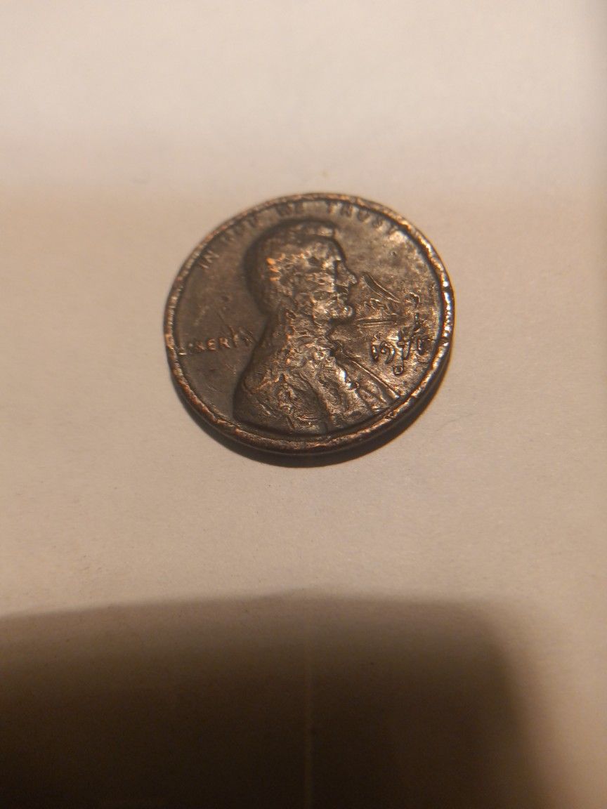 1971d Penny Full Of Errors.