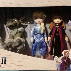 Brandnew Frozen 2 plush Collection Set