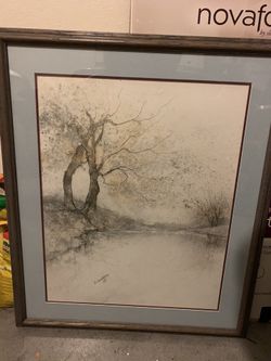 Sketch painting by Anna Sandhu Ray