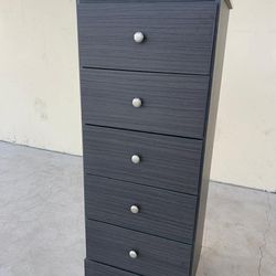 Slim 5 Drawer Grey Color