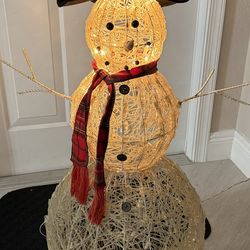 Xmas Light Up Snowman
