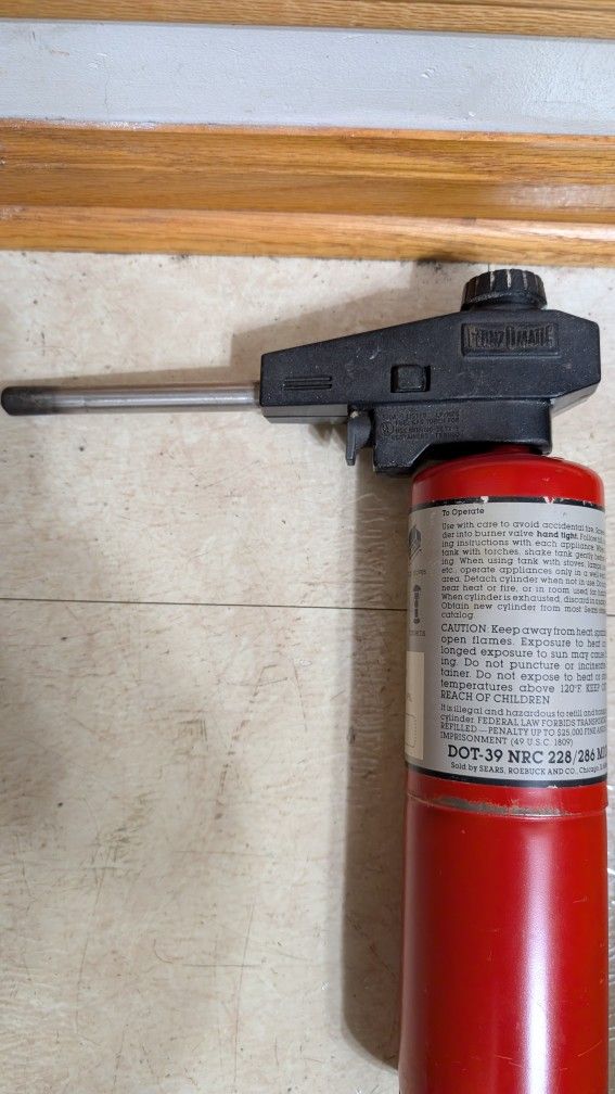 Bernzomatic Self Igniter Torch