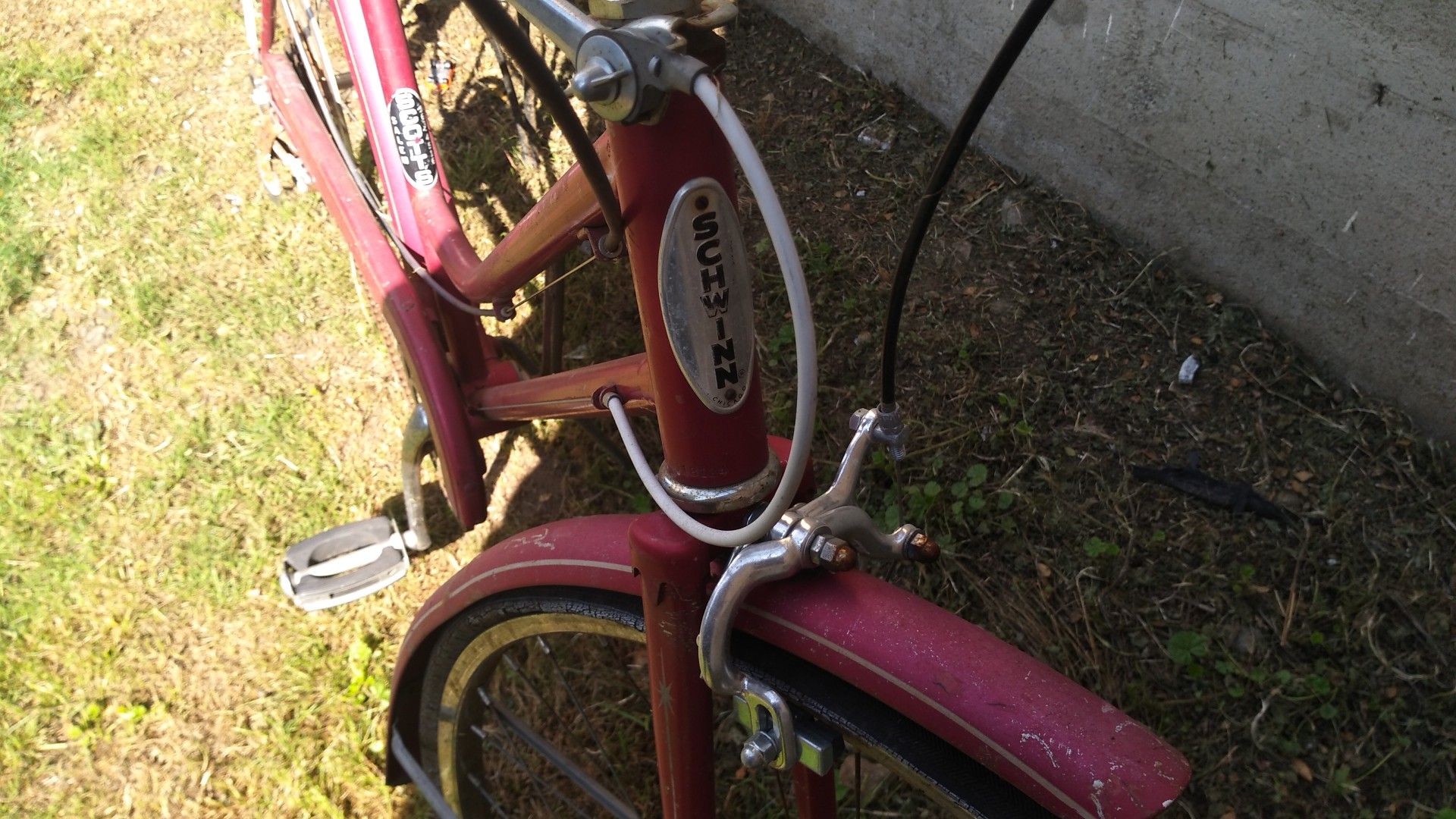Antique Shwinn Bicycle. Offer me something..