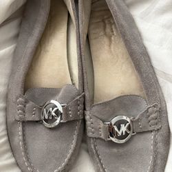 Michael Kors Suede Leather Loafers 