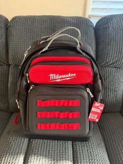 Milwaukee Tool Backpack with Tags