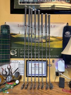 Got Ping I3 left handed irons Iron Hot Golf