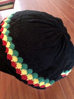 Black Rasta Tam/ Crown Hat