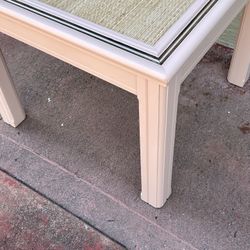 Bohemian Wood Side Table
