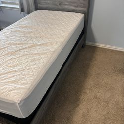 Twin Bed/Mattress and Dresser In Great condition 