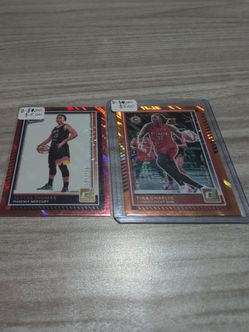 Numbered wnba cards