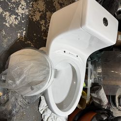 Glacier Bay Toilet. Clean