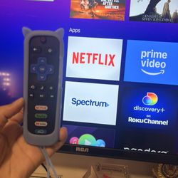 37” Inch TV Roku With Remote 