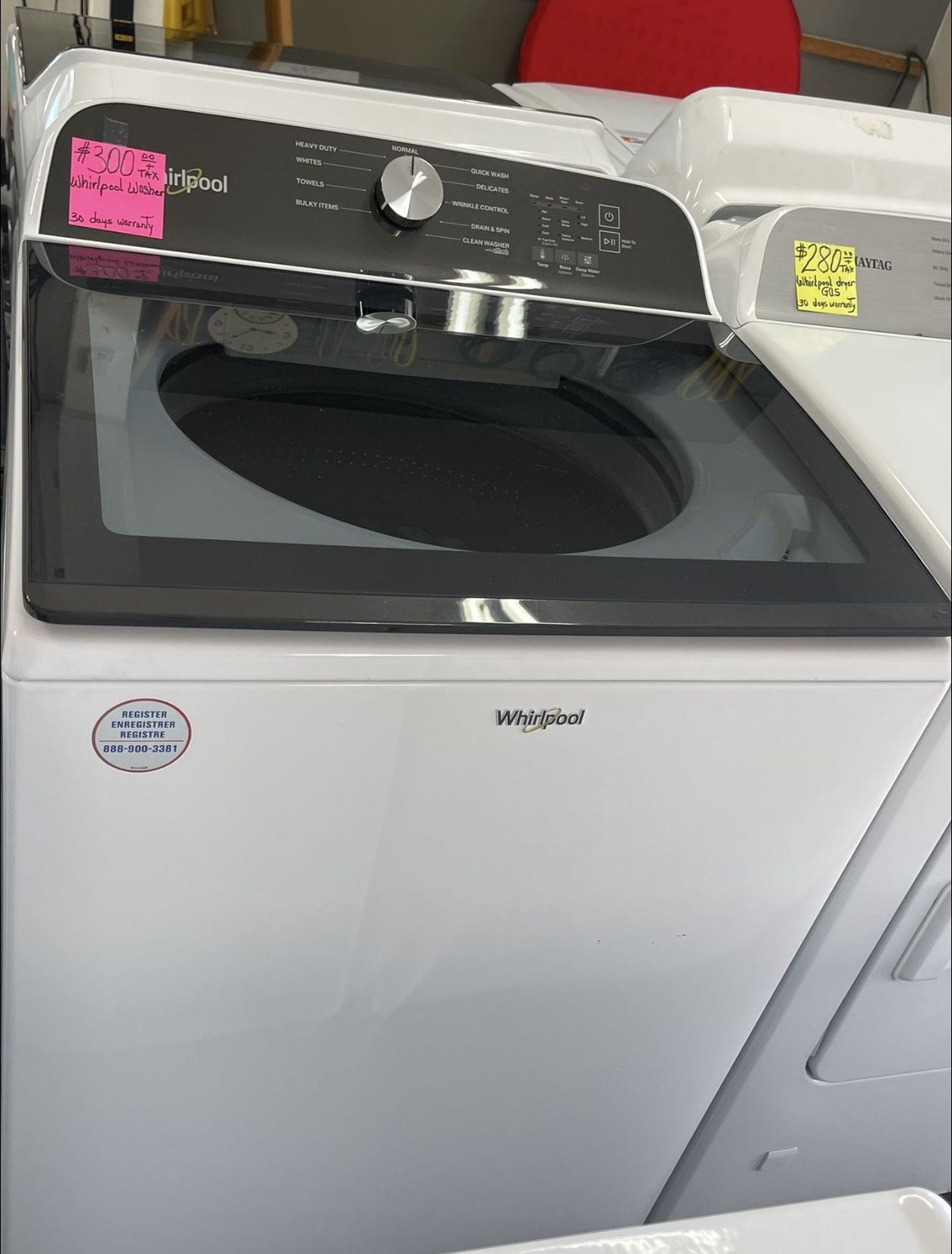 Whirlpool Washer