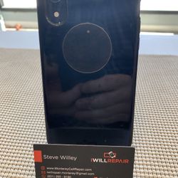 Apple XR Black 64gb $325