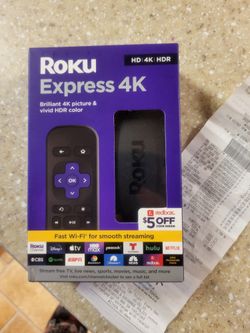 NIB Roku Express 4K