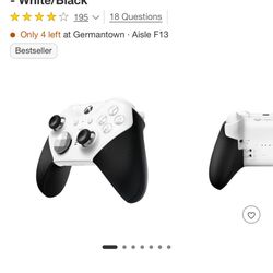 Xbox Elite Series 2 Core Wireless Controller - White/Black