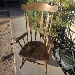 Wooden Vintage Rocker