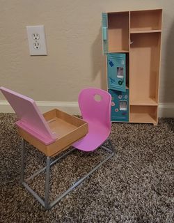 School furniture for 18" dolls