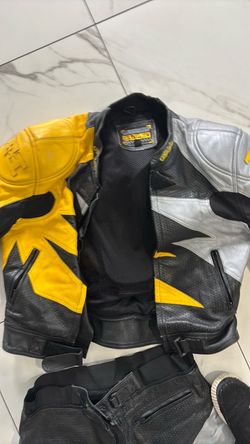 🏍️ ALPINESTARS-STYLE MOTORCYCLE RACING SUIT – SIZE 46