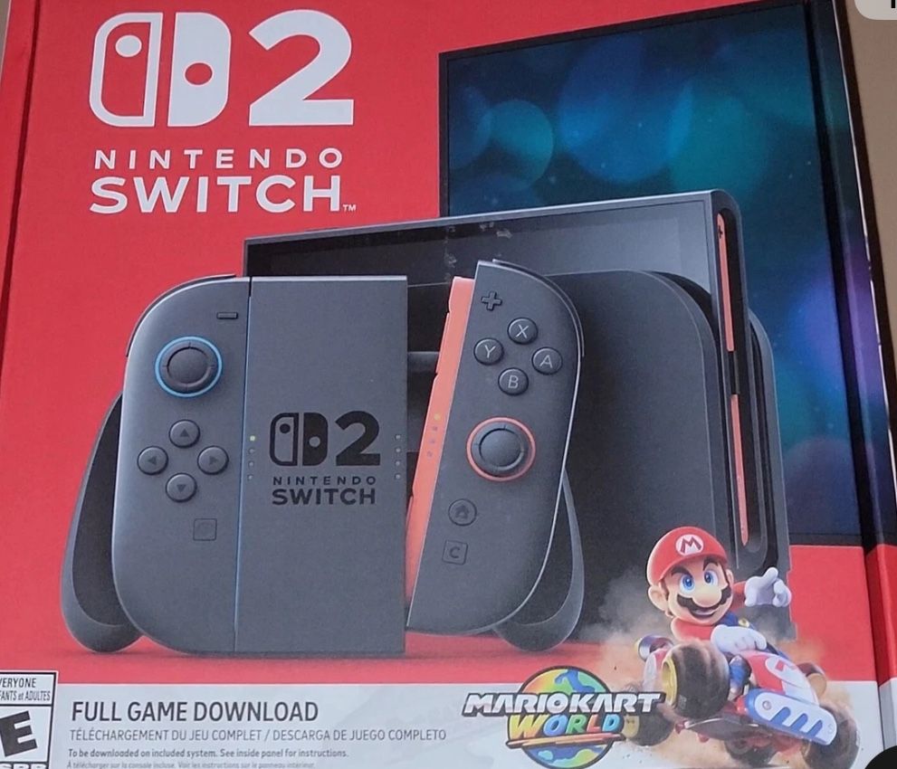 Switch 2 Mario Kart Bundle Brand New
